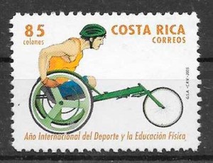 filatelia deporte Costa Rica 2005
