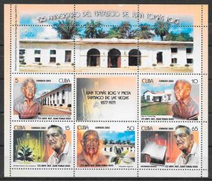 sellos personalidad Cuba 2002