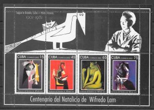 sellos arte Cuba 2002