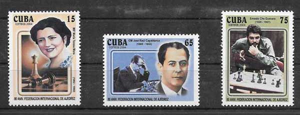 Colección sellos Cuba-2004-09