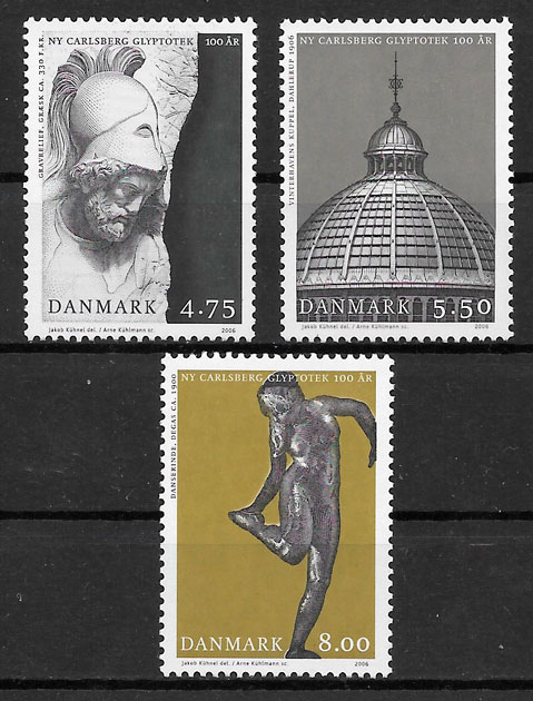sellos arte Dinamarca 2006