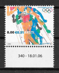 sellos deporte Estonia 2005