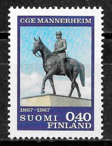 sellos personalidades Finlandia 1967