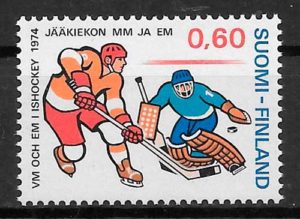 coleccion sellos deporte Finlandia 1977
