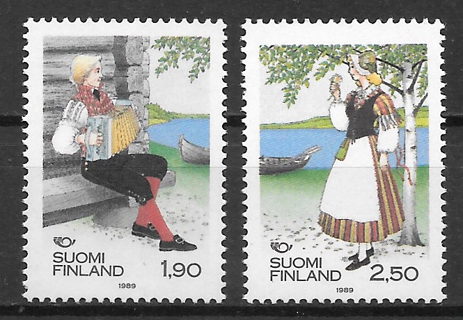 sellos arte Finlandia 1989
