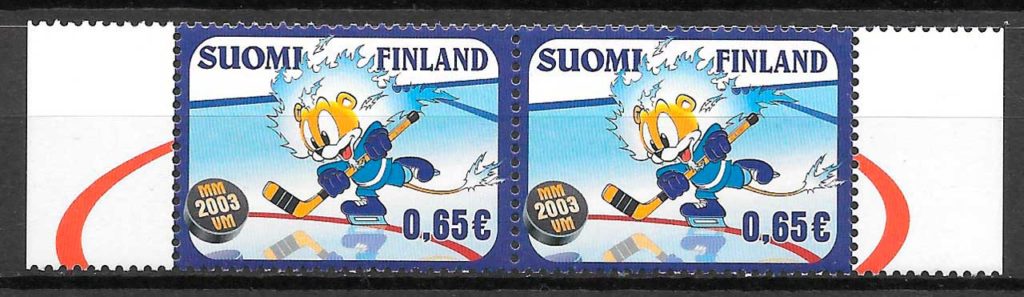 sellos deporte Finlandia 2003