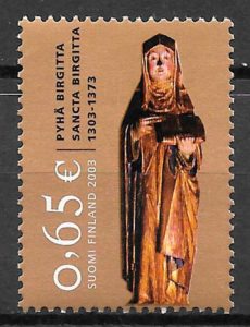 filatelia coleccion arte Finlandia 2003