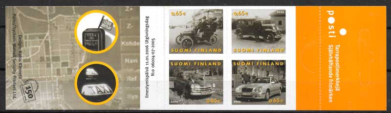 sellos transporte Finlandia 2006