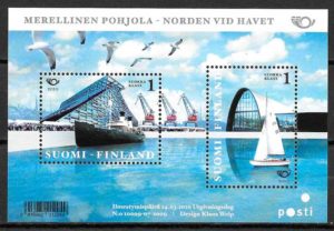 filatelia coleccion transporte Finlandia 2010