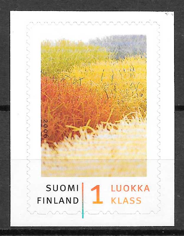 coleccion sellos arte Finlandia 2006