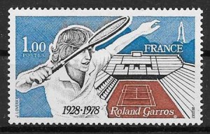 sellos deporte Francia 1978