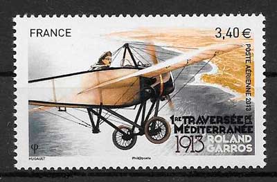 sellos transporte aéreo Francia 2013