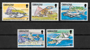 sellos transporte Gibraltar 1978