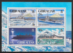 coleccion sellos transporte Gibraltar 1995