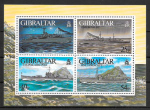 filatelia transporte Gibraltar 1996