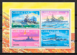 filatelia transporte Gibraltar 1997