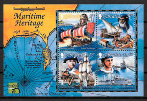 coleccion sellos transporte Gibraltar 1999