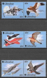 Filatelia transporte Gibraltar 2001