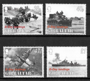 coleccion sellos transporte Gibraltar 2004