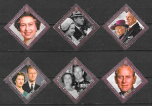 colección sellos personalidades Gibraltar 2012