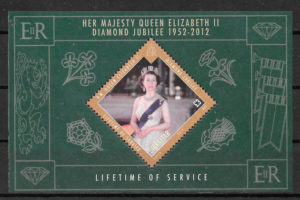 colección sellos personalidades Gibraltar 2012