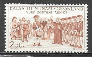 filatelia personalidad Groenlandia 1978