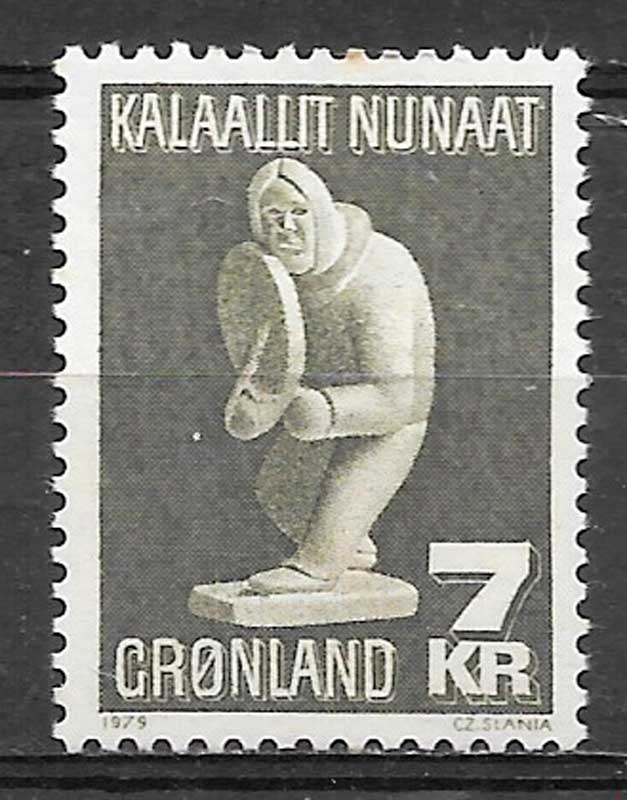 sellos arte Groenlandia 1979