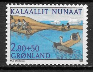 filatelia deporte Groenlandia 1983