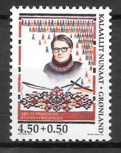 filatelia personalidad Groenlandia 1998