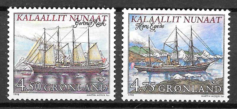 sellos transporte Groenlandia 1998