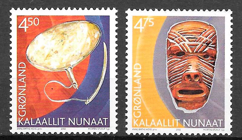 sellos arte Groenlandia 2002