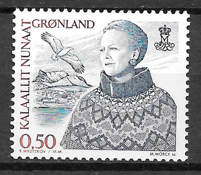 filatelia personaliada Groenlandia 2002
