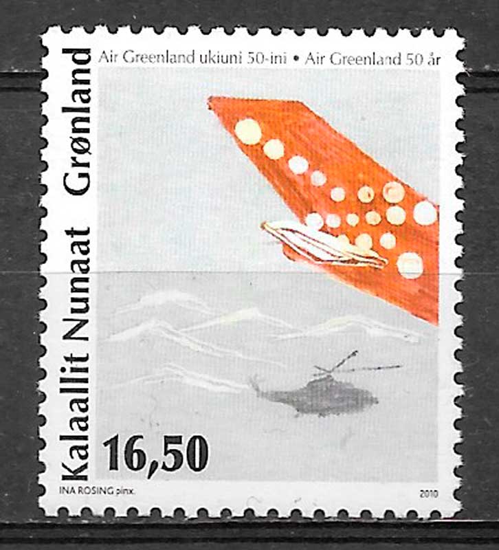 sellos transporte Groenlandia 2010