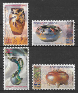 filatelia arte Hungría 1998