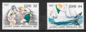 filatelia deporte Irlanda 1992