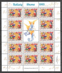 sellos coleccion navidad Irlanda