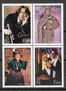 filatelia personalidades Irlanda 2000