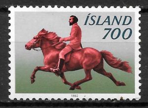 filatelia coleccion deporte Islandia 1982
