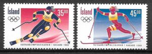 sellos deporte Islandia 1998