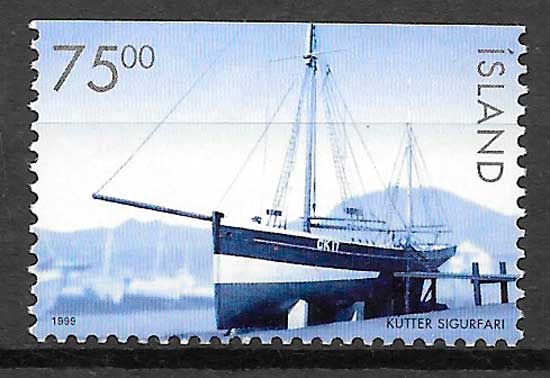 sellos transporte Islandia 1999