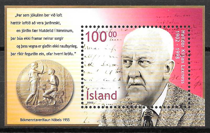 selos personalidades Islandia 2002