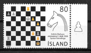 filatelia deporte Islandia 2008