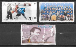 filatelia deporte Kazastan 1999
