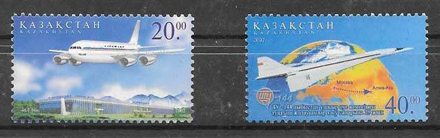 sellos tarnsporte Kazajastan 2002