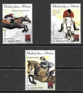 sellos deporte Malasia 2007