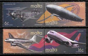 filatelia coleccion transporte Malta 2000