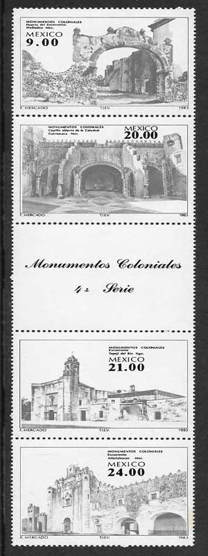 sellos arquitectura México 1983