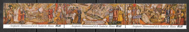 colección sellos arte México 2002