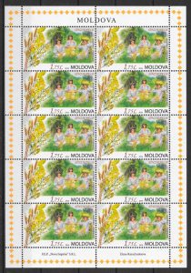 filatelia arte Moldavia 2016