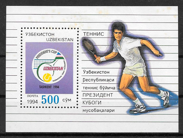 sellos deporte Ozbekistan 1994